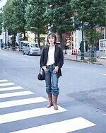 浅井 梨沙さん - エイチ＆エム(H&M)、リーバイス(Levi's)｜渋谷ストリートスナップ1