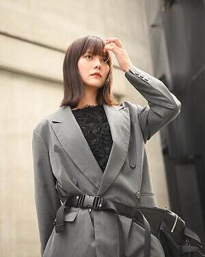 木村 なつみさん - アダム エ ロペ(ADAM ET ROPÉ)、ナイキ(NIKE)｜渋谷ストリートスナップ - 写真4