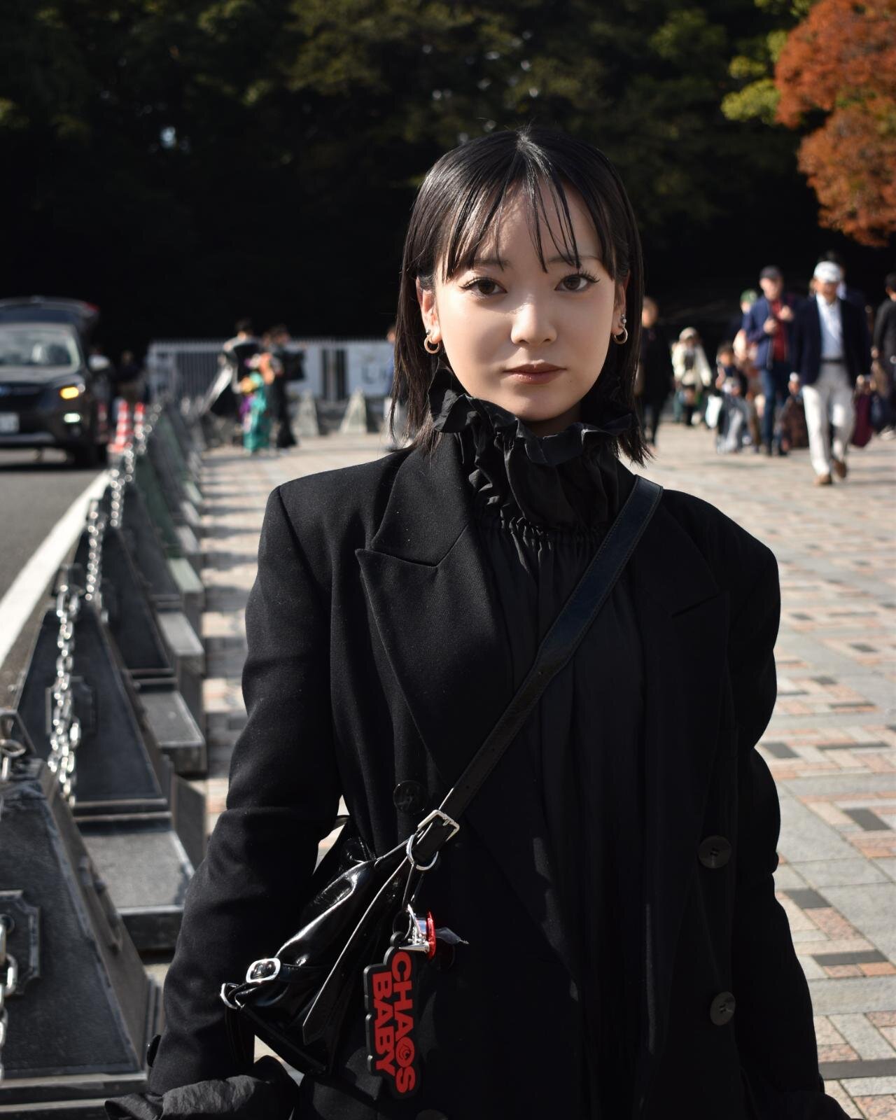 坂田 実乃璃さん - ホウガ(HOUGA)、ミキオサカベ(MIKIO SAKABE)｜原宿ストリートスナップ2