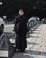 坂田 実乃璃さん - ホウガ(HOUGA)、ミキオサカベ(MIKIO SAKABE)｜原宿ストリートスナップ1