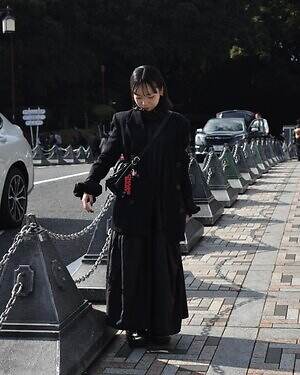 坂田 実乃璃さん - ホウガ(HOUGA)、ミキオサカベ(MIKIO SAKABE)｜原宿ストリートスナップ - 写真7