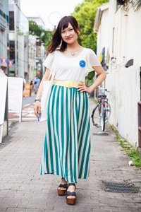 リナさん - ビュル デ サボン(bulle de savon)、アエヴェス(AEVES)｜原宿ストリートスナップ - 写真10