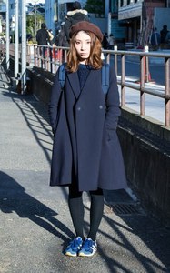 田中 夏美さん - エンフォルド(ENFÖLD)、オニツカタイガー(Onitsuka Tiger)｜原宿ストリートスナップ - 写真4