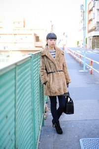 金井 夏子さん - 古着(ユーズド)(USED)、トップショップ(TOPSHOP)｜渋谷ストリートスナップ - 写真1