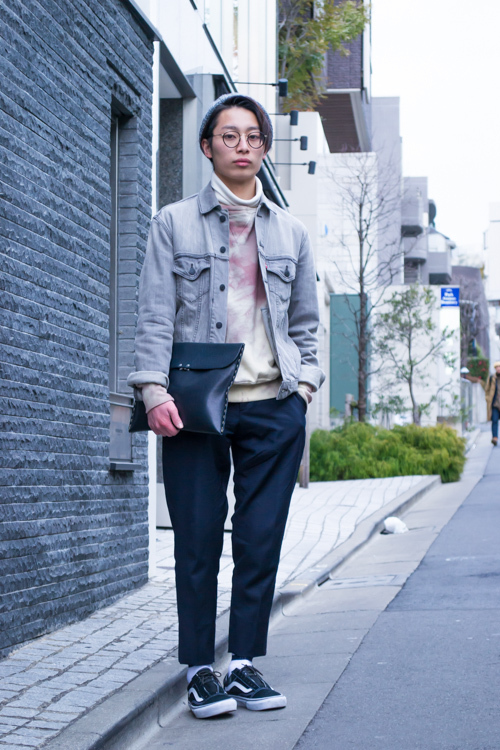 宮部 恭輔さん - リーバイス(Levi's)、ヘルムート ラング(HELMUT LANG)｜原宿ストリートスナップ - 写真2