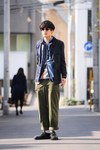 大場 里己さん - ジュンヤ ワタナベ マン(JUNYA WATANABE MAN)、古着(ユーズド)(USED)｜青山・表参道ストリートスナップ1