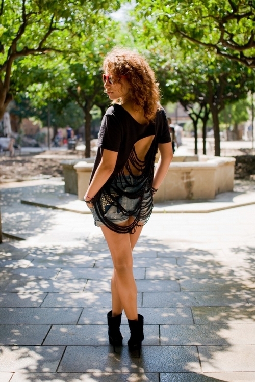 ثوب نسائي برشلونة فنان バルセロナ Zara Ballermann 6 Org