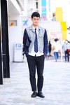 田中 祐仁郎さん - アクネ ストゥディオズ(Acne Studios)、無印良品(MUJI)｜原宿ストリートスナップ1