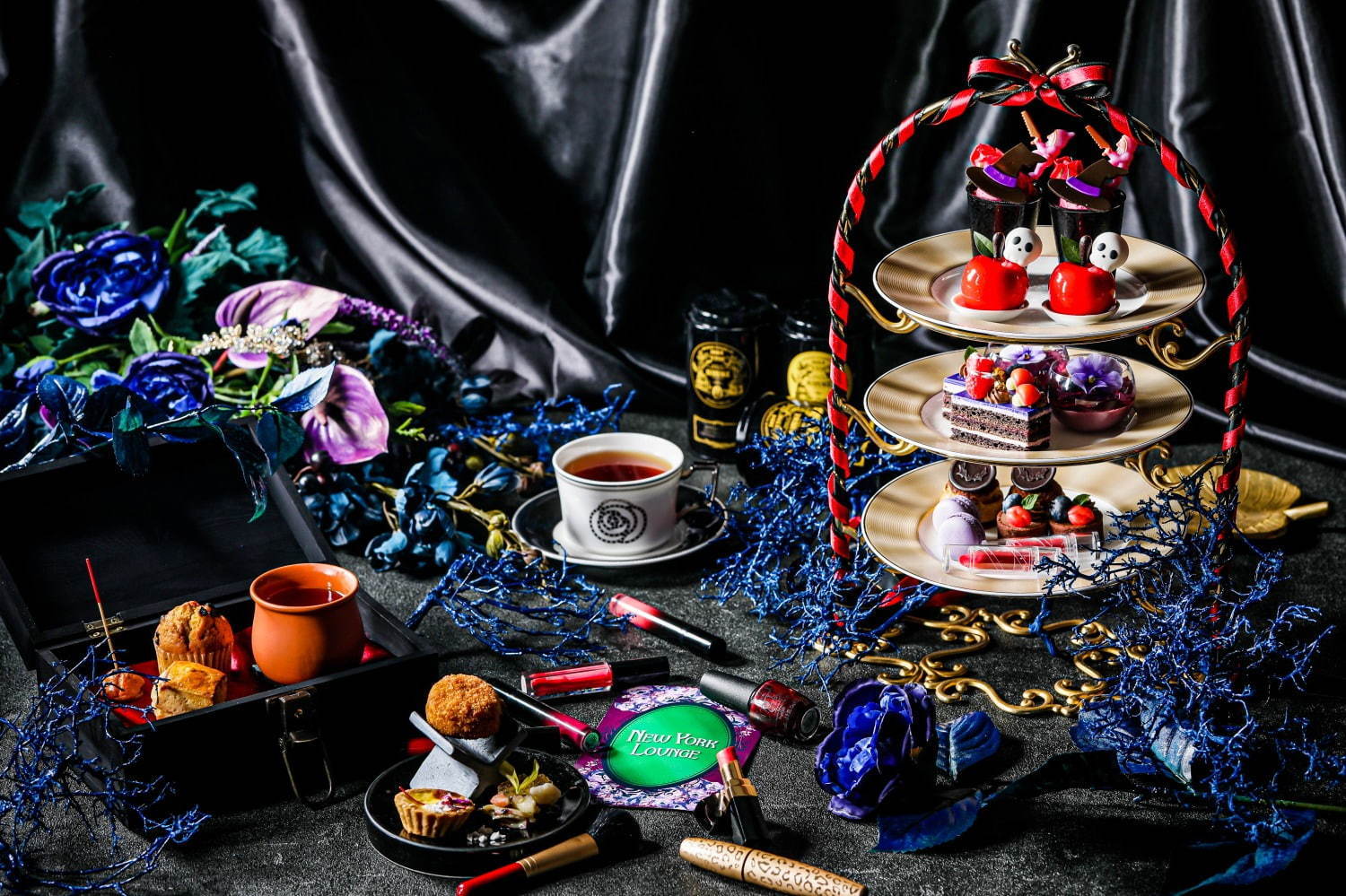 『白雪姫』の魔女の世界を表現、ストリングスホテル 名古屋で「ダークプリンセスアフタヌーンティー」|写真1